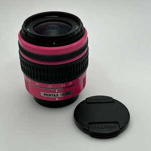 smc PENTAX-DAL 18-55mm f3.5-5.6 AL pink smc Pentax DAL K mount for single lens reflex camera standard zoom lens 