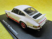 スパーク S4467 1/43 Porsche 911 2.7 RS 1973（ポルシェ 73カレラ Carrera ナナサン サーキットの狼_画像7