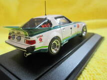 EBBRO 238 1/43 SA22 MAZDA SAVANNA RX-7 RACING DAYTONA 片山義美 ホワイト/グリーン(エブロ マツダ RX7 デイトナ `79 )_画像8