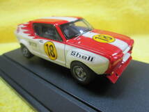 EBBRO 624 1/43 NISSAN CHERRY COUPE TS RACING 1973 長谷見 昌弘（ ニッサン チェリークーペ レーシング_画像2