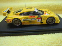 EBBRO 44130 1/43 YELLOW HAT YMS TOMICA R35 NISSAN GT-R 2008 Fuji SUPERGT500（ニッサン トミカ イエローハット _画像6