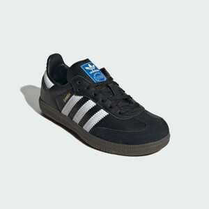 アディダスオリジナルス adidas Originals サンバ ＯＧ キッズ ガールズ ボーイズ おしゃれシューズ 通園通学 KIDS IE3678 SAMBA BLAC 20.5