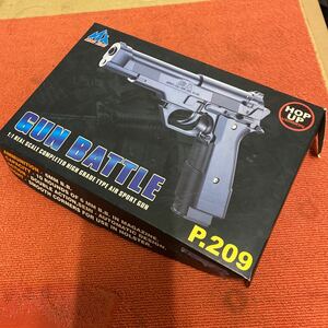 MING XING POWER GUN パワーガン MODEL P.209 6mmBB エアガン トイガン 中古品