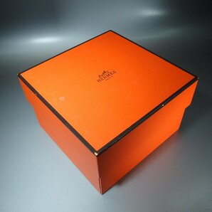 HERMES エルメス 純正BOX 空箱 枕付き フエルト貼り 取扱説明書 ギャラなし オレンジ 「HE003」の画像5