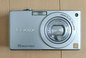パナソニック デジタルカメラ LUMIX (ルミックス) プレシャスシルバー DMC-FX35