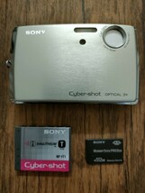 ソニー SonyCyber-shot DSC-T33 3x コンパクトデジタルカメラ　ジャンク品_画像2