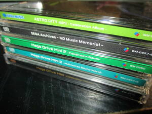 メガドライブ ミニ 関連CD5枚セット アストロシティ Mega Drive mini M2 Music Memorial
