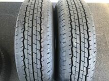 【引き取りOK】新車外し 200系 ハイエース 純正 195/80R15 ダンロップ SP175N 純正タイヤ スチールホイール セット 群馬 前橋　引取ok 2_画像4