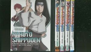 DVD NARUTO ナルト 疾風伝 ナルトの背中 仲間の軌跡 全5巻 ※ケース無し発送 レンタル落ち ZL2829