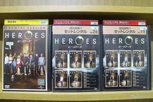 DVD HEROES ヒーローズ シーズン1 全11巻 セットレンタル ※ケース無し発送 レンタル落ち Z2A19