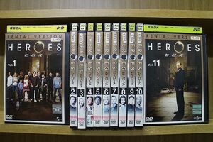 DVD HEROES ヒーローズ シーズン1 全11巻 ※ケース無し発送 レンタル落ち Z2A18