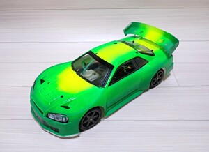 京商 GP エンジンカー スーパーテン シャーシ OS.MAX 15LD エンジン GT-Rボディ付