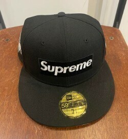 Supreme money box Logo New Era 7 3/8 マネー ボックスロゴ ニューエラ 未使用正規品 P257