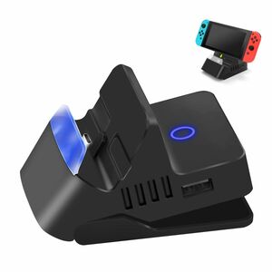 Switch 充電 スタンド ゲーム TVゲーム 小型 Switchドック 充電スタンド 　直接TV出力