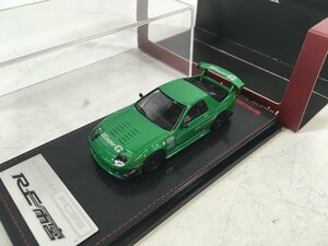 ignition model イグニッションモデル 1/64 マツダ RX-7 FC3S RE 雨宮 グリーン メタリック 2496 ユーズド