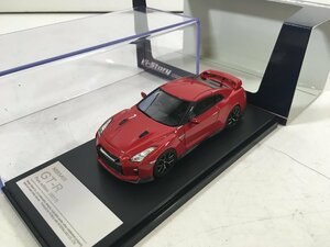 Hi-Story ハイストーリー 1/43 日産 GT-R ピュアエディション 2017 HS189 RE バイブラント レッド ユーズド