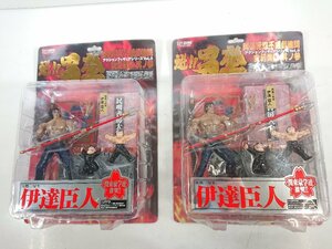 ソフトガレージ 魁 男塾 アクションフィギュアシリーズ Vol.3 男塾一号生 伊達臣人 2点 セット 未開封