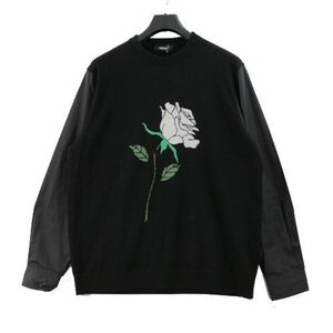 UNDERCOVER アンダーカバー 23AW 袖切替ニット 4 ブラック