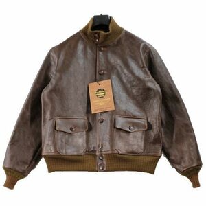 Buzz Rickson's バズリクソンズ 23AW Type A-1 A.C. ORDER No.31-800P レザージャケット 42 ブラウン