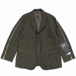 UNDERCOVER アンダーカバー 23AW シェットランドウール ZIP ジャケット 2 カーキ