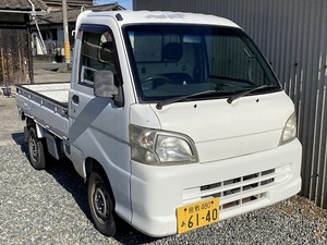 ★岡山★ダイハツ ハイゼット 5MT 4WD パワステ エアコン ETC 車検付き リ別　軽トラ　軽トラック　S210P