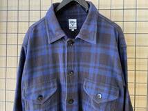 【South2 West8/サウスツーウエストエイト】S2W8 Cotton Flannel Check Shirt NEPENTHES コットン フランネル チェックシャツ ネペンテス_画像2