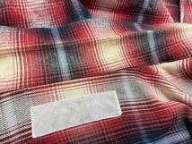 【PHINGERIN/フィンガリン】Cotton Flannel Check Shirt sizeM MADE IN JAPAN コットン フランネル チェックシャツ ミニポケット付き_画像7