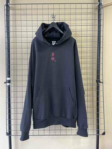 【SOWBOW/ソウボウ】蒼氓 Print Sweat Hoodie HEAVY FLEECE Parka sizeXL プリント スウェット フーディー パーカー LOS ANGELES APPAREL