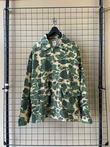 【South2 West8/サウスツーウエストエイト】S2W8 Camouflage Hunting Shirt sizeS 迷彩 カモ柄 ハンティングシャツ ネペンテス NEPENTHES