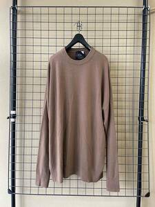 【ATON/エイトン】Wool Crewneck Sweater size06 MADE IN JAPAN ウール クルーネック セーター メンズ トップス