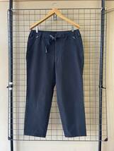 MADE IN JAPAN【O-/オー】0-cho-rui-lab レイチョウルイラボ O-W-04 SICK EASY sizeL Easy Pants BLACK ストレッチ イージーパンツ_画像1