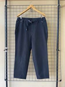 MADE IN JAPAN【O-/オー】0-cho-rui-lab レイチョウルイラボ O-W-04 SICK EASY sizeL Easy Pants BLACK ストレッチ イージーパンツ