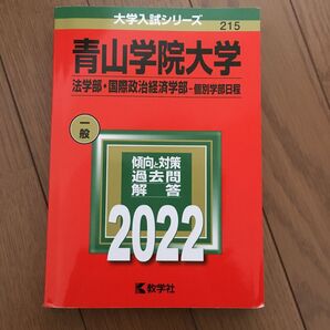 青山学院大学 (法学部国際政治経済学部−個別学部日程) (2022年版大学入試シリーズ)