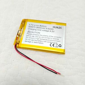 DC 3.7V 2600mah 充電可能リチウム電池 for DIY 電子製品