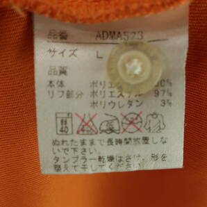 【美品】Admiral(アドミラル) ポロシャツ オレンジ メンズ L ゴルフ用品 2401-0106 中古の画像8