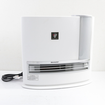 SHARP HX-G120-W 加温セラミックファンヒーター シャープ ホワイトカラー 広い部屋 暖め 電気 発熱 暖房器具 003FCDFR71_画像1