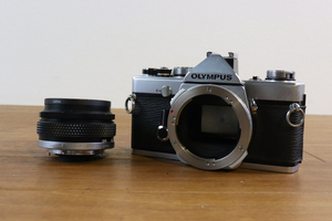 OLYMPUS オリンパス OM-1 1：1.8 F＝50ｍｍ フィルムカメラ カメラ 記念 写真 撮影 趣味 コレクション コレクター 005FCEFY53