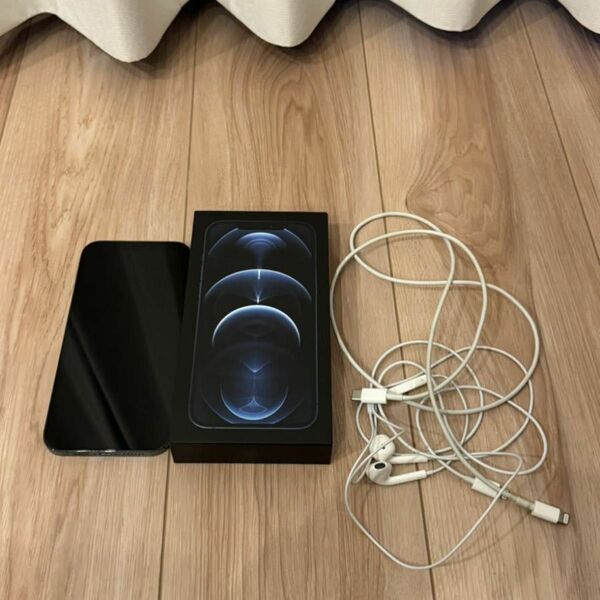 【中古】iPhone 12ProMAX 256GB ブルー SIMフリー