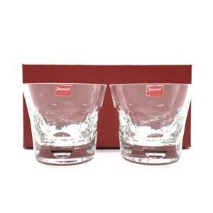 BACCARAT バカラ ベルーガ タンブラー ペア セット 食器 酒器 キッチン雑貨 来客用 ガラス製品 2個 コップ ブランド 管理RY24000644