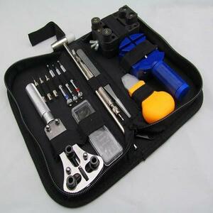  wristwatch repair tool 16 point set clock battery exchange belt adjustment TOKEI14-C