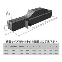 2個セット フィッシングロッドケース ロッドバッグ ロッドケース １mグリーン 釣り竿 釣り竿ケース 釣りバッグ FRCASE-1-GR_画像4