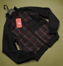 新品正規19900円 ノースフェイス DWR強化撥水 リバーシブル HARRINGTON ジャケット メンズXLブラック(JBK) 直営店購入_画像3