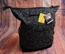 新品正規 ノースフェイス PARK RANGER PRINTED CLUTCH クラッチバッグ/ショルダーバッグ ブラック(BLK) 直営店購入_画像2