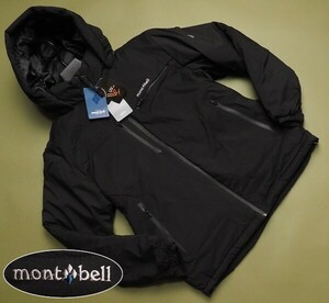 新品正規 mont-bell モンベル 海外限定 2レイヤー 止水ジップ エコダウン パディングジャケット メンズ105(XL)ブラック(BLACK) 直営店購入