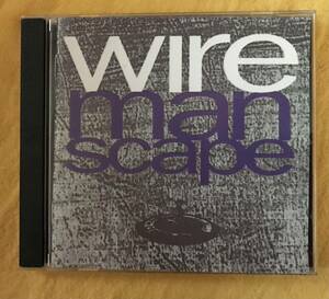 Wire Manscape 輸入盤CD ワイアー　ポストパンク