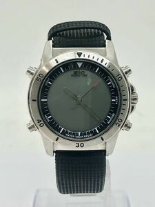 【1円スタート】【ジャンク品】 SEIKO セイコー ALBA zic WORLD TIME アルバワールドタイム 腕時計 NX04- 0A20 