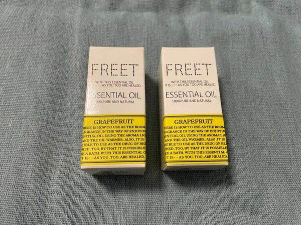 【新品未開封】FREET フリートエッセンシャルオイル　4ml×2本