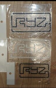 RYZ ライズ ステッカー 3枚セット ポートランド ブランド アクセサリー