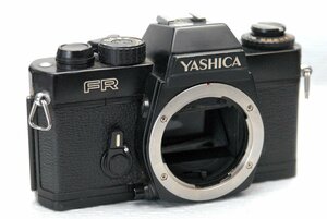 YASHICA ヤシカ製 コンタックスTマウント専用 昔の高級一眼レフカメラ FRボディ 超希少・作動しますが （腐食無し）