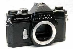 PENTAX ペンタックス M42マウント専用 昔の高級一眼レフカメラ SP-F（黒）ボディ 希少な作動品